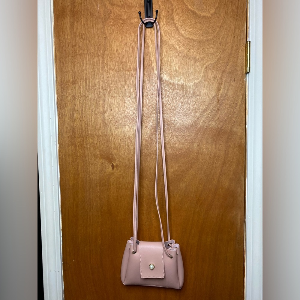 Cute pink cross body bag